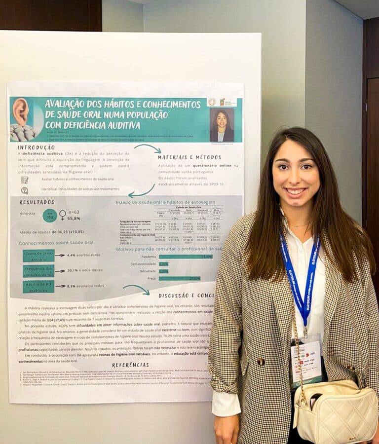 Diana Nunes — presenting scientific work